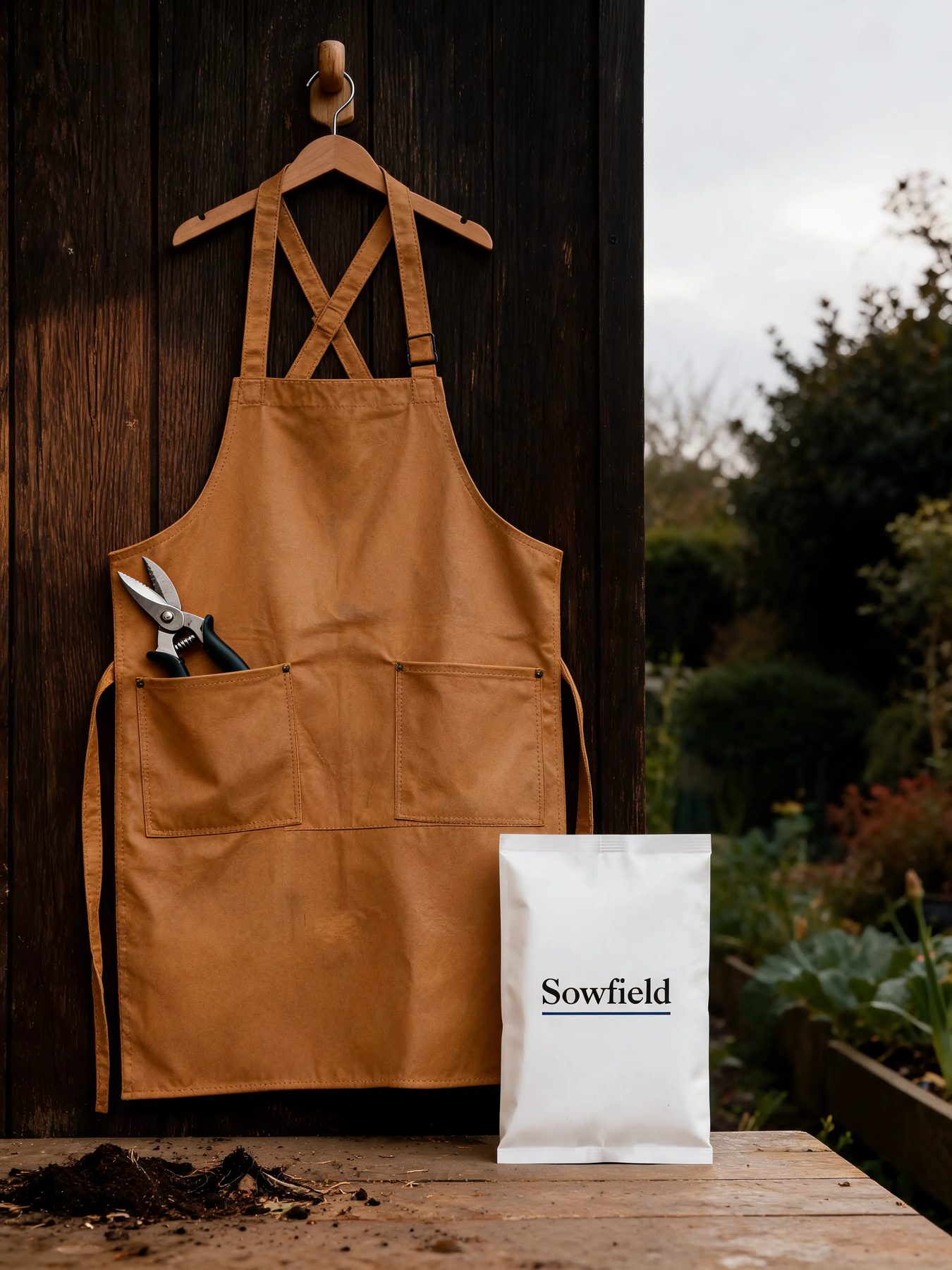Waxed Canvas Apron